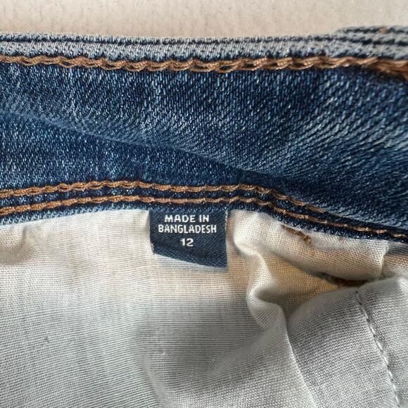 J Jill Jeans Womens 12 Straight Stretch Leg Authentic Fit Slim Leg Blue Ankle - Picture 7 of 9